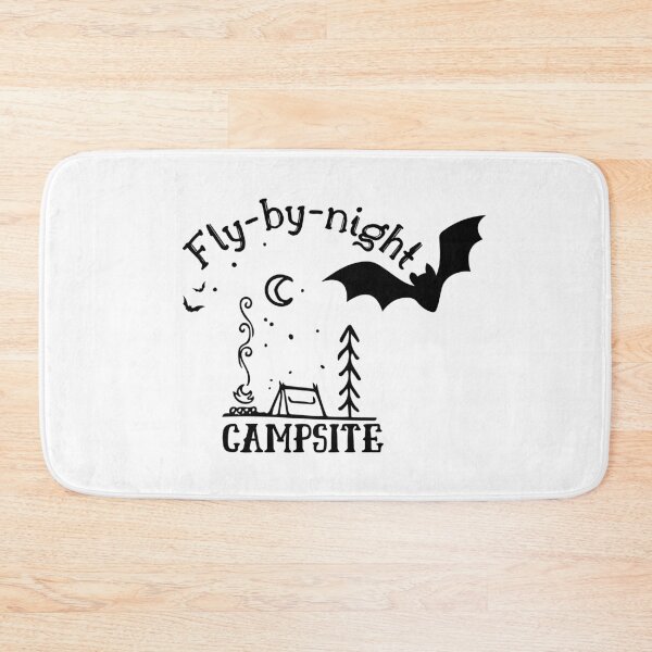 Item preview, Fly-By-Night Campsite Bats designed and sold by SunandShade.