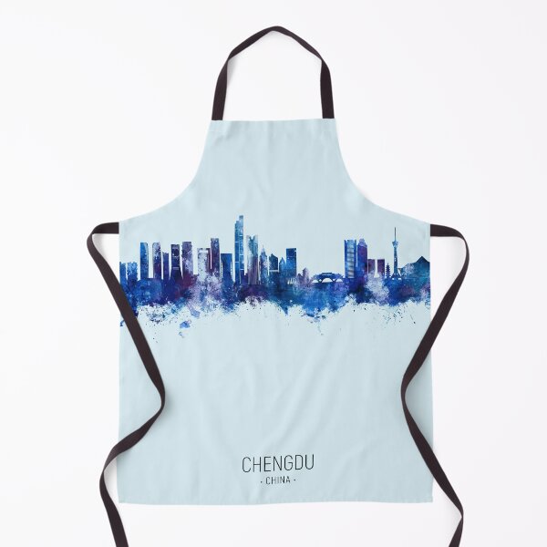 Item preview, Chengdu China Skyline designed and sold by ArtPrints.