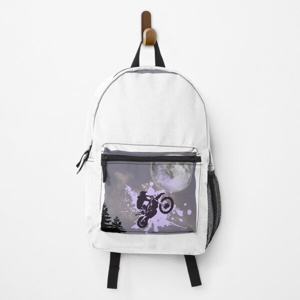 Item preview, Motocross Dirt Bike Rider Under The Moon designed and sold by PetruArtDesigns.