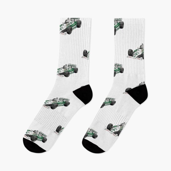 Item preview, 1979 Williams FW07 Clay Regazzoni Alan Jones Vintage F1 Racing Car Illustration designed and sold by Motorline44.