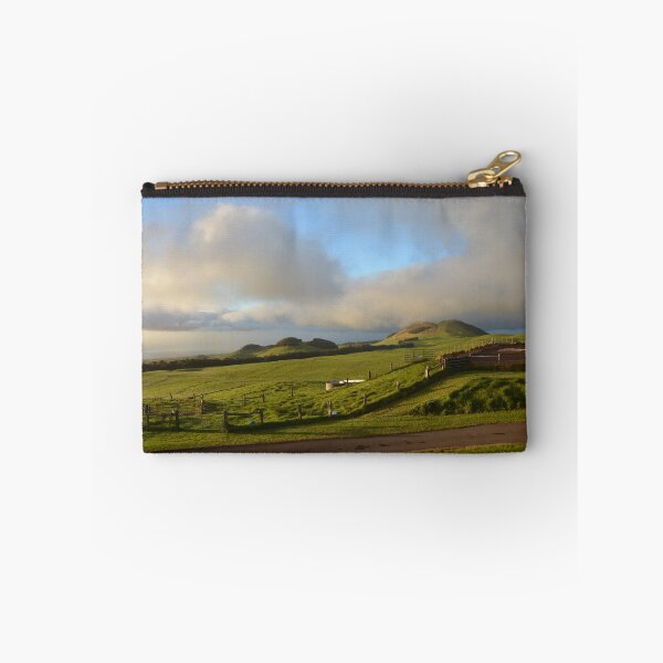 Item preview, Hawaiian Cattle Ranch Under Soft Golden Light designed and sold by MiraNadaPrints.