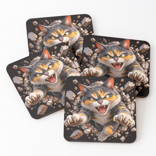 Item preview, El imparable cazador de gatos irrumpe en escena. designed and sold by ARabbitHole.