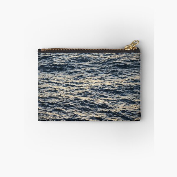 Item preview, Golden Sunlight Glinting on Dark Ocean Water designed and sold by MiraNadaPrints.