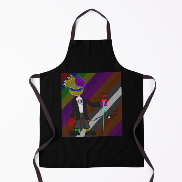 Item preview, Colorful Cartoon Character with Sword and Gradient Background designed and sold by Fibi-studio.