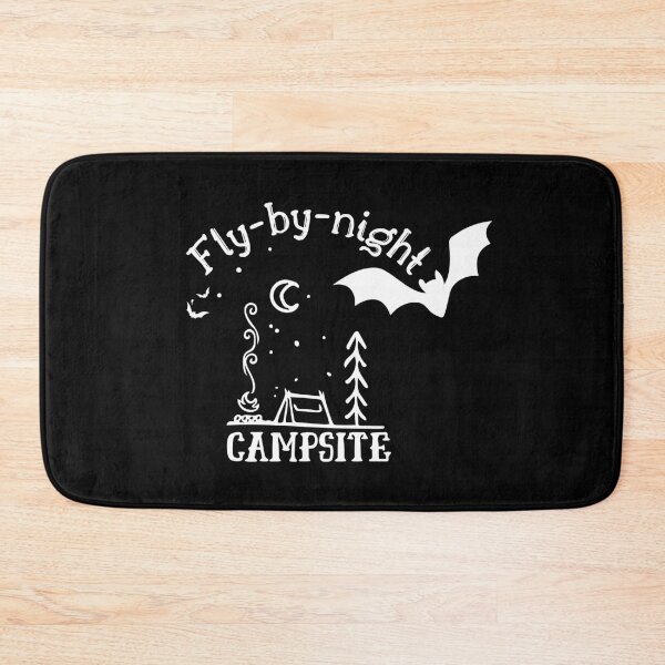 Item preview, Fly-By-Night Campsite Bats designed and sold by SunandShade.