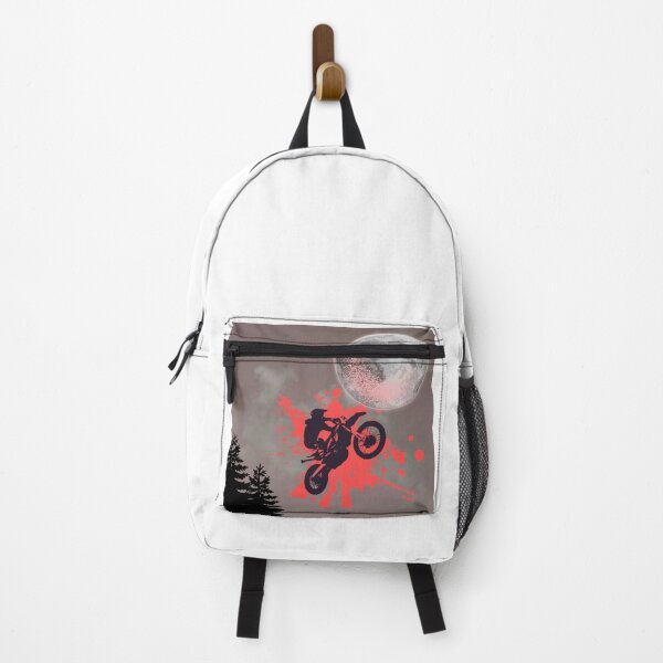 Item preview, Motocross Dirt Bike Rider Under The Moon designed and sold by PetruArtDesigns.