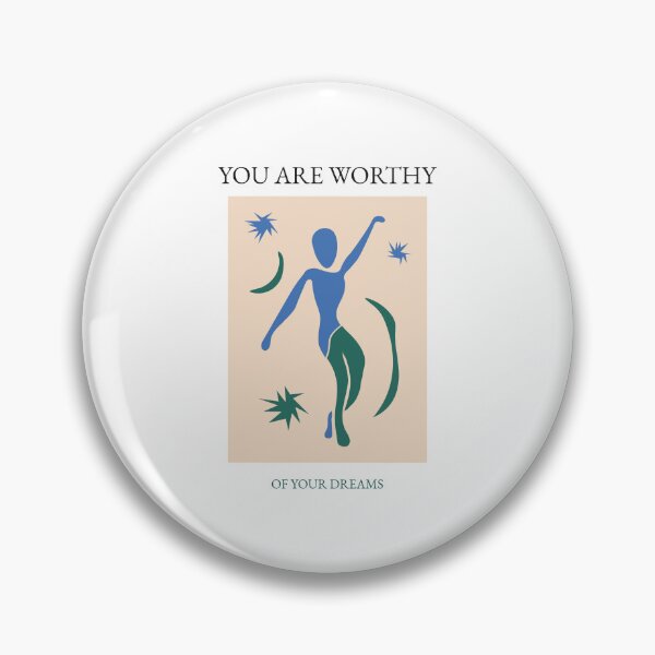 Item preview, You Are Worthy Of Your Dreams - Retro Abstract Poster designed and sold by chatzous.