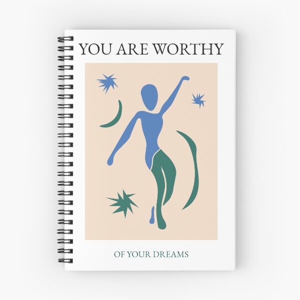 Item preview, You Are Worthy Of Your Dreams - Retro Abstract Poster designed and sold by chatzous.