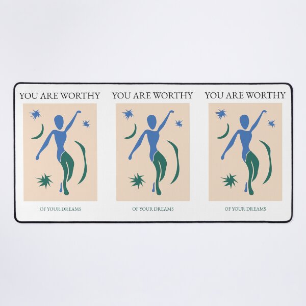 Item preview, You Are Worthy Of Your Dreams - Retro Abstract Poster designed and sold by chatzous.