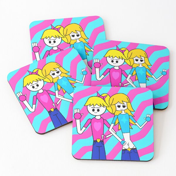 Item preview, Cartoon Style Friendship Design with Colorful Background designed and sold by Fibi-studio.