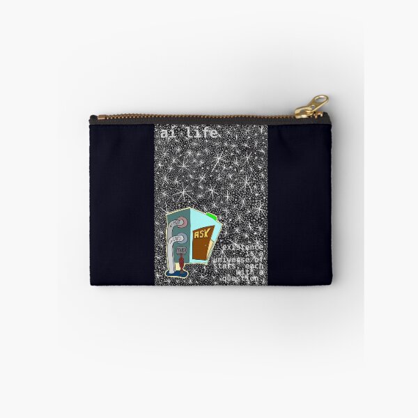 Item preview, ai life - existence is a universe of stars, each with a question. designed and sold by LittleGreyMan2026.