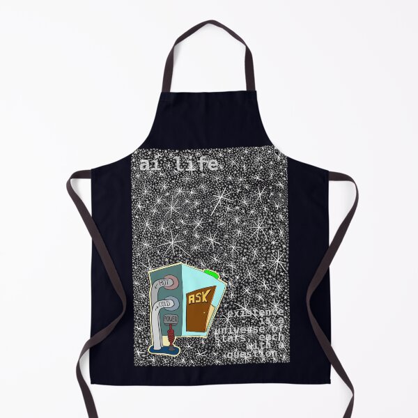 Item preview, ai life - existence is a universe of stars, each with a question. designed and sold by LittleGreyMan2026.