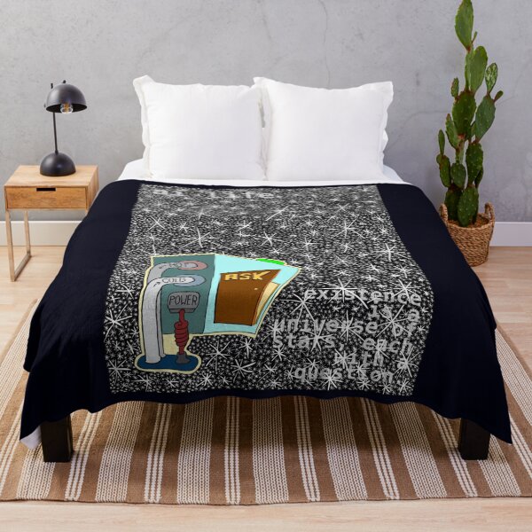 Item preview, ai life - existence is a universe of stars, each with a question. designed and sold by LittleGreyMan2026.