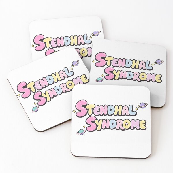 Item preview, Stendhal Syndrome – Pastel Cosmic Bubble Typography designed and sold by New Moon Inspiration.