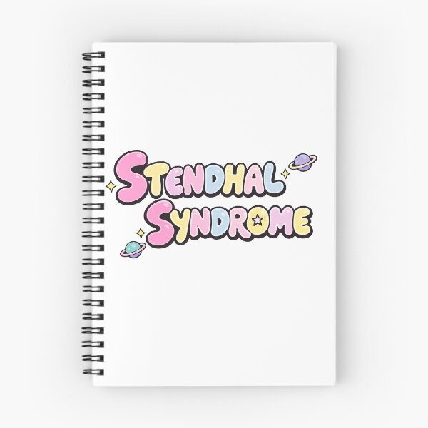 Item preview, Stendhal Syndrome – Pastel Cosmic Bubble Typography designed and sold by New Moon Inspiration.