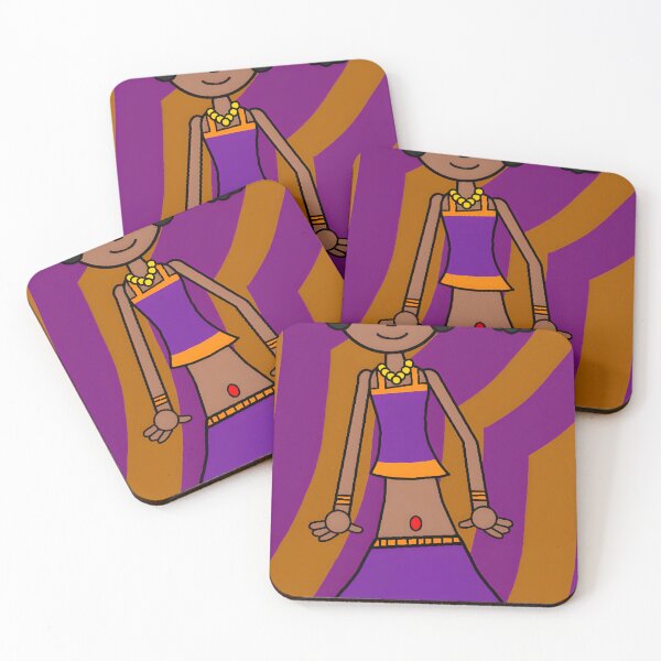 Item preview, Colorful Cartoon Dancer Art designed and sold by Fibi-studio.