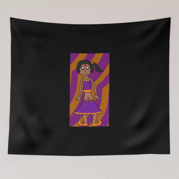 Item preview, Colorful Cartoon Dancer Art designed and sold by Fibi-studio.
