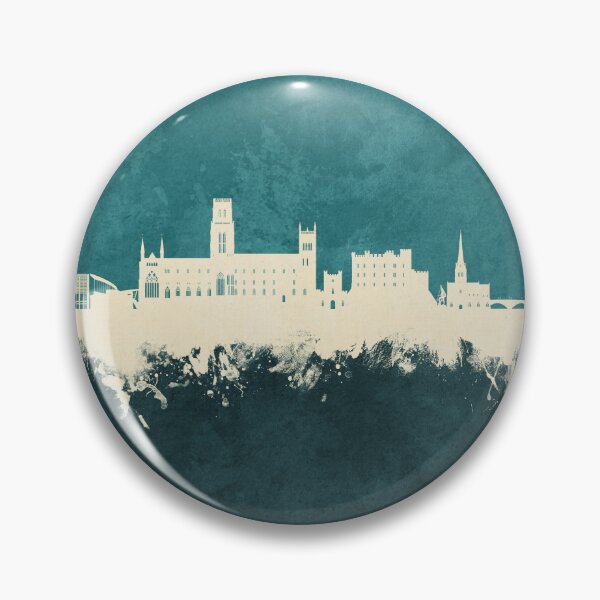 Artikelvorschau, Skyline von Durham, England entworfen und verkauft von ArtPrints.