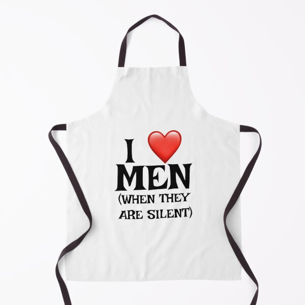 Item preview, I Love Men When They Are Silent Funny Feminist Quote designed and sold by mmarss.