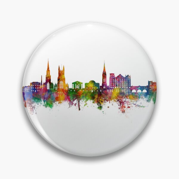 Item preview, Bath England Skyline Cityscape designed and sold by ArtPrints.