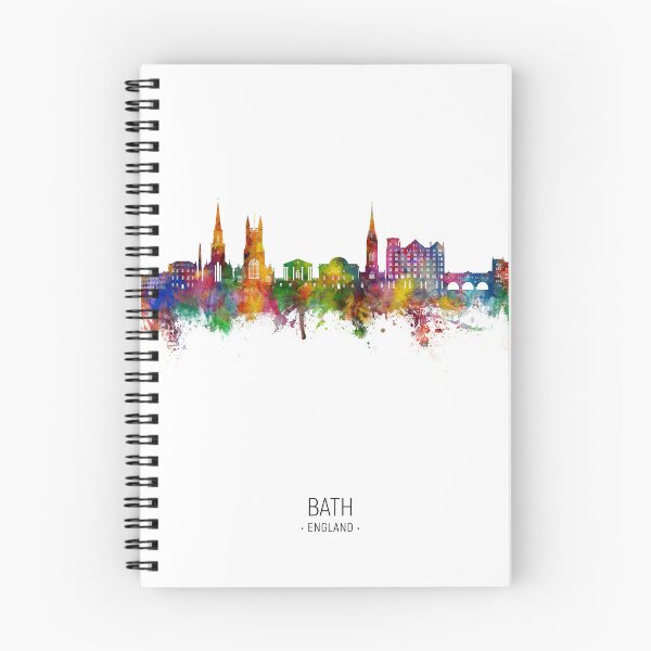Item preview, Bath England Skyline Cityscape designed and sold by ArtPrints.