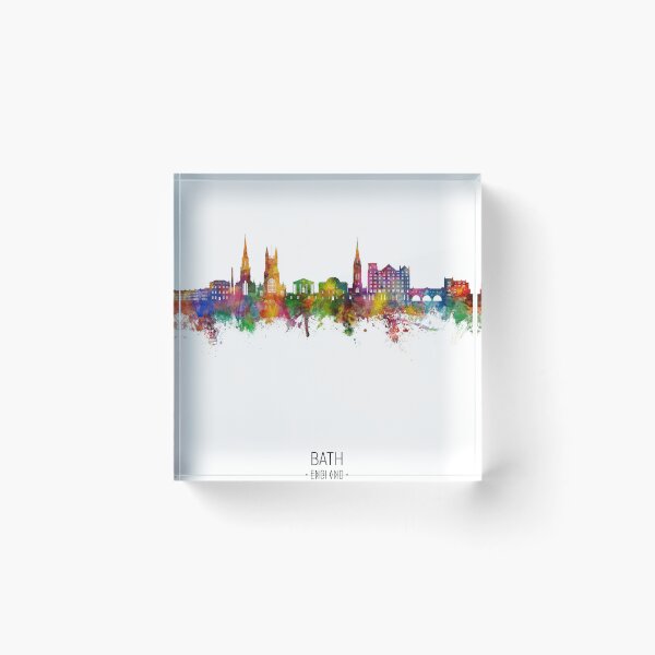 Item preview, Bath England Skyline Cityscape designed and sold by ArtPrints.