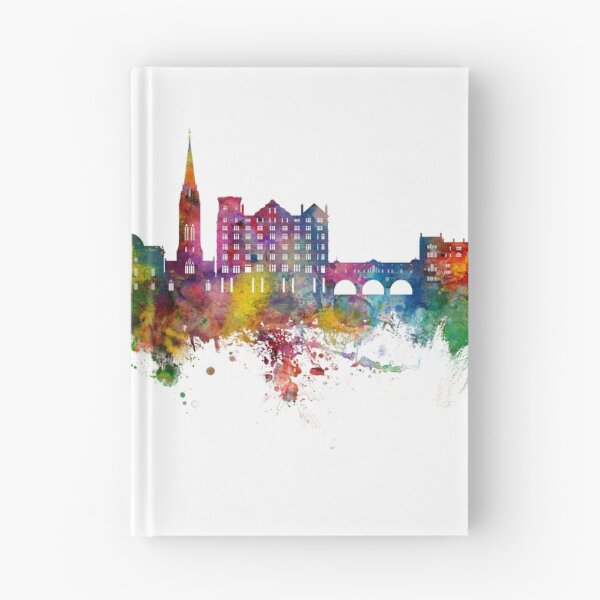Item preview, Bath England Skyline Cityscape designed and sold by ArtPrints.