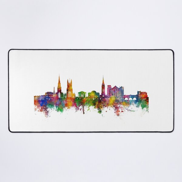Item preview, Bath England Skyline Cityscape designed and sold by ArtPrints.