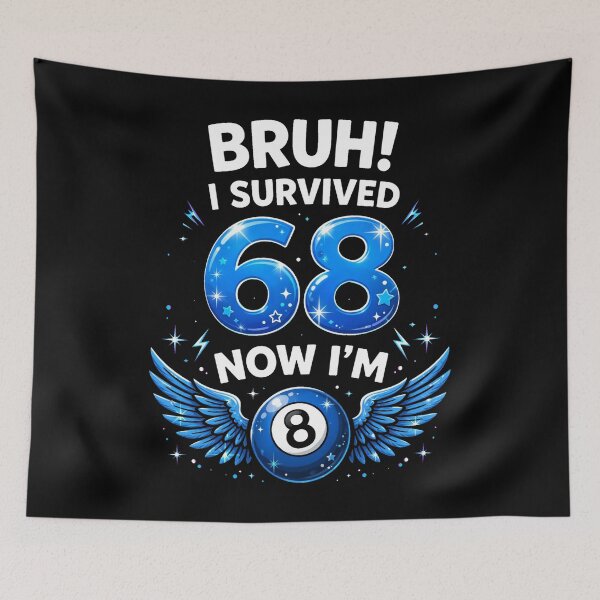 Item preview, I Survived 6 7 Now I'm 8 – Funny 8th Birthday 6 7 Meme Design for Kids & Boys Birthday Gift designed and sold by Teetreasure2.