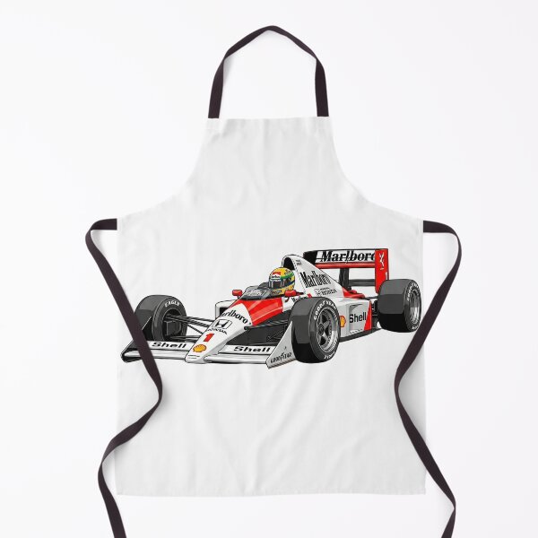 Item preview, 1990 McLaren MP4/5B Ayrton Senna World Champion F1 Racing Car Illustration designed and sold by Motorline44.