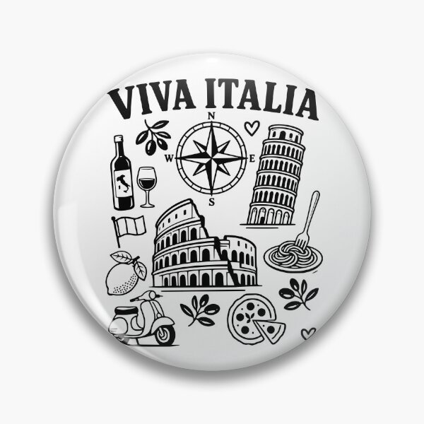 Item preview, Viva Italia  designed and sold by Traveldrawings.