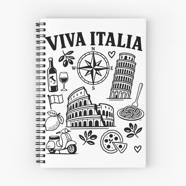 Item preview, Viva Italia  designed and sold by Traveldrawings.