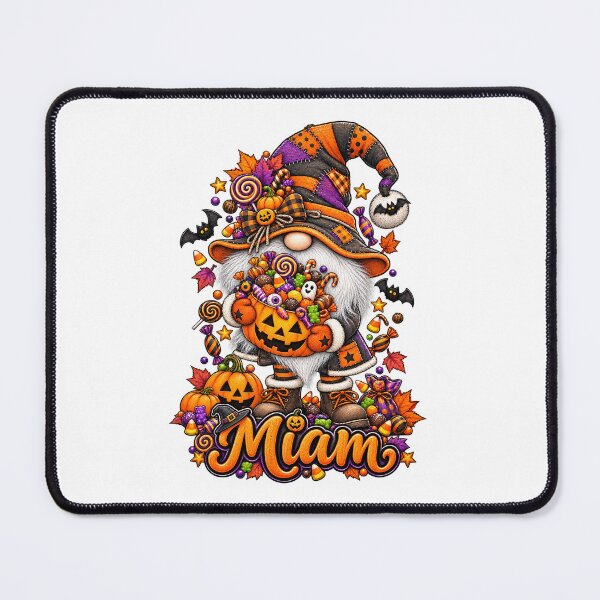 Item preview, Hungry Halloween Gnome – Yum! Candy and pumpkins designed and sold by J-Impression.