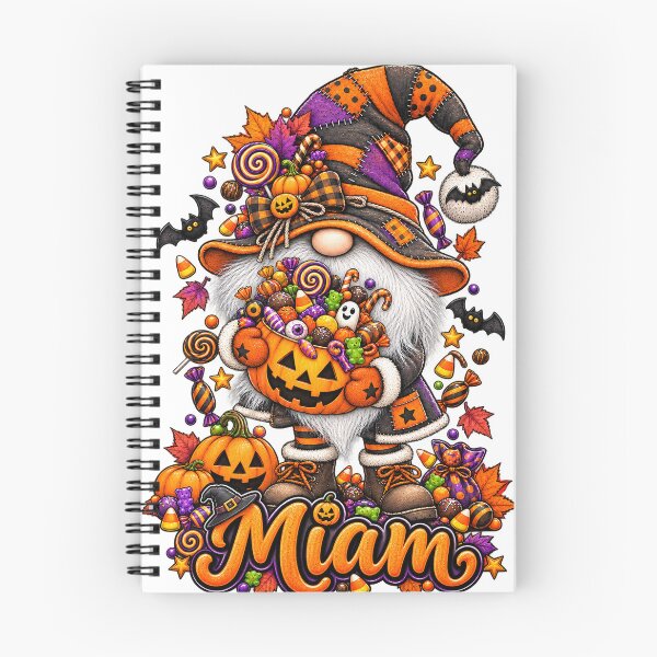 Item preview, Hungry Halloween Gnome – Yum! Candy and pumpkins designed and sold by J-Impression.