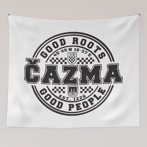 Item preview, Čazma - Good roots, Good people designed and sold by MC Art Studio.