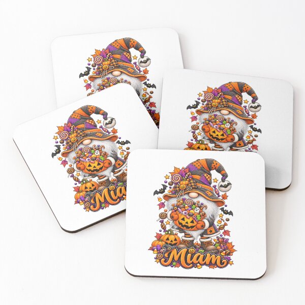 Item preview, Hungry Halloween Gnome – Yum! Candy and pumpkins designed and sold by J-Impression.