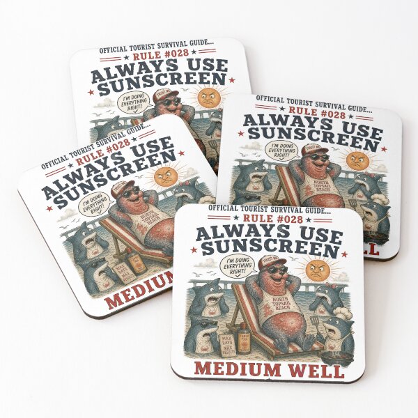 Item preview, Official Tourist Survival Guide - Medium Well designed and sold by Pepper's Ink & Stitch.