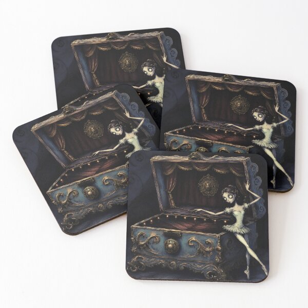 Item preview, Gothic Ballerina in a Haunted Music Box designed and sold by INKandSOULbyLUNA.