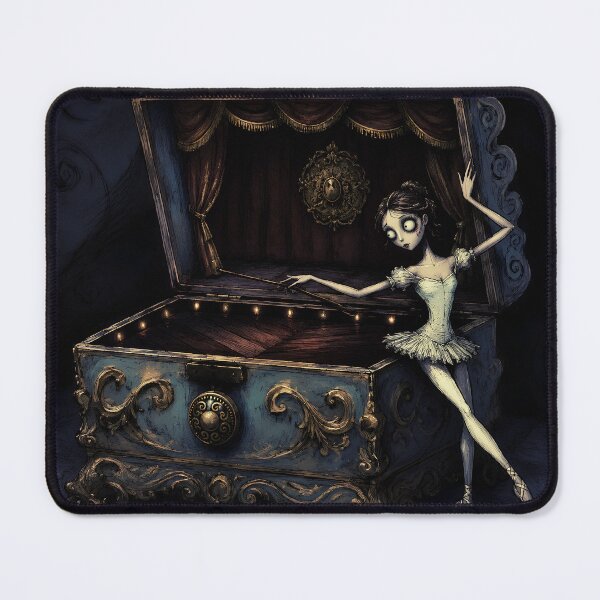 Item preview, Gothic Ballerina in a Haunted Music Box designed and sold by INKandSOULbyLUNA.