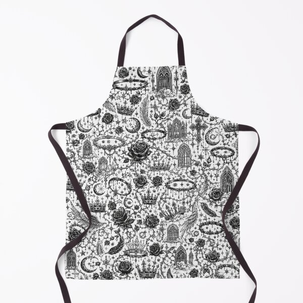 Item preview, Gothic Halo Garden — Dark Angel Doodle Pattern designed and sold by i-corp.