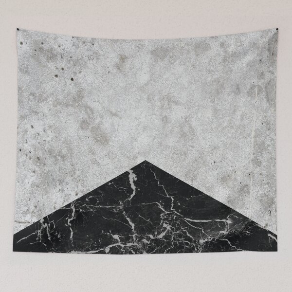 Item preview, Geometric Concrete Arrow Design - Black Granite #844 designed and sold by Natural Collective.