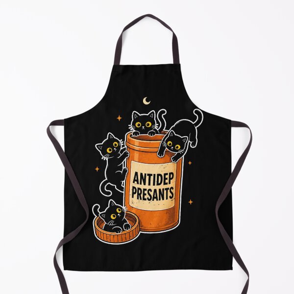 Item preview, Cute black cats with a Antidepressant design designed and sold by rafaeltto.