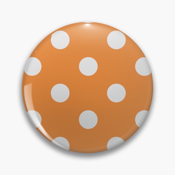 Item preview, Classic white and orange dots designed and sold by Nolan6.