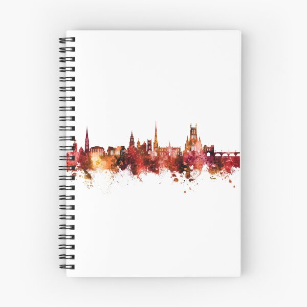 Item preview, Worcester England Skyline designed and sold by ArtPrints.