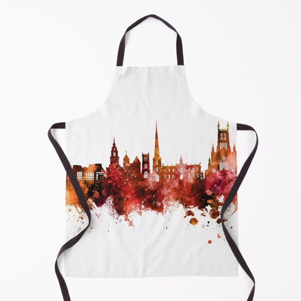 Item preview, Worcester England Skyline designed and sold by ArtPrints.