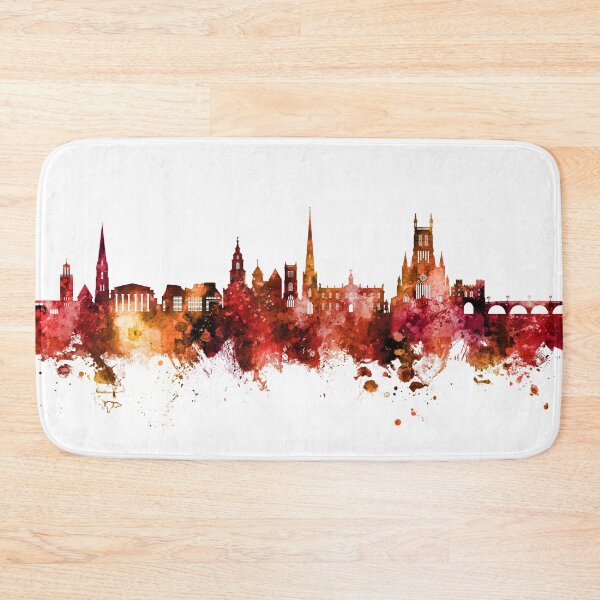 Item preview, Worcester England Skyline designed and sold by ArtPrints.