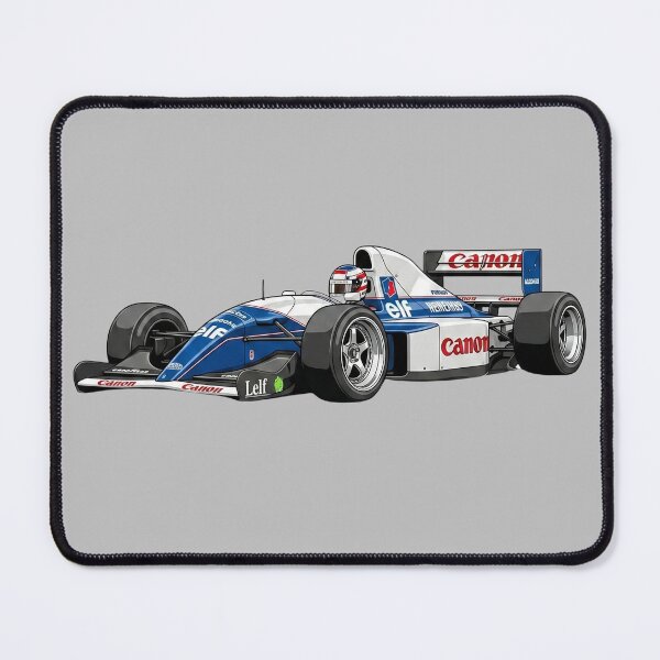 Item preview, 1991 Williams FW14 Nigel Mansell Riccardo Patrese F1 Racing Car Illustration designed and sold by Motorline44.