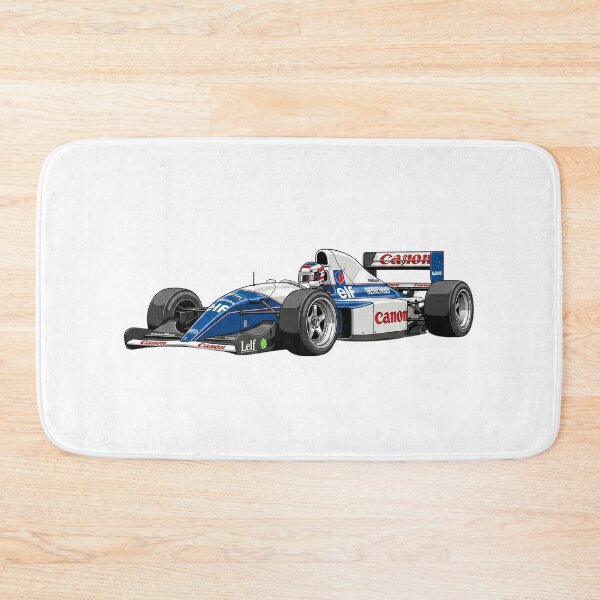 Item preview, 1991 Williams FW14 Nigel Mansell Riccardo Patrese F1 Racing Car Illustration designed and sold by Motorline44.