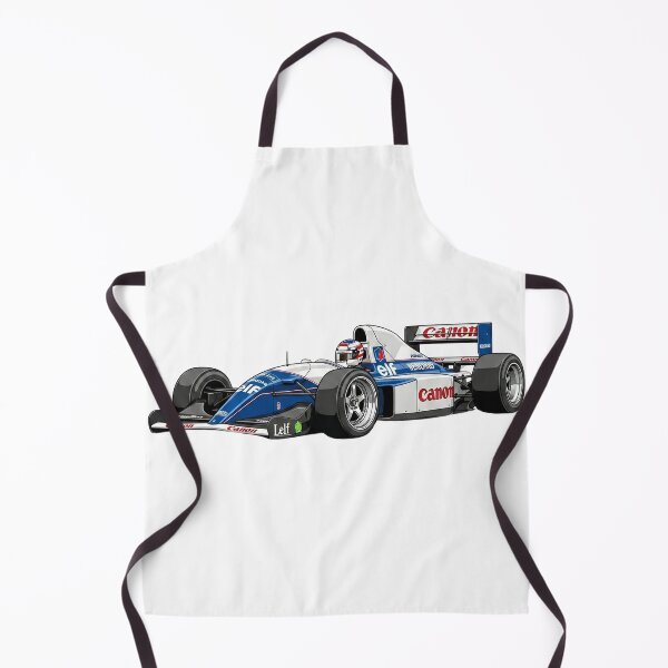 Item preview, 1991 Williams FW14 Nigel Mansell Riccardo Patrese F1 Racing Car Illustration designed and sold by Motorline44.