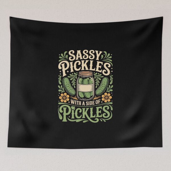 Item preview, Sassy Pickles with a Side of Pickles  designed and sold by jkrphoto.